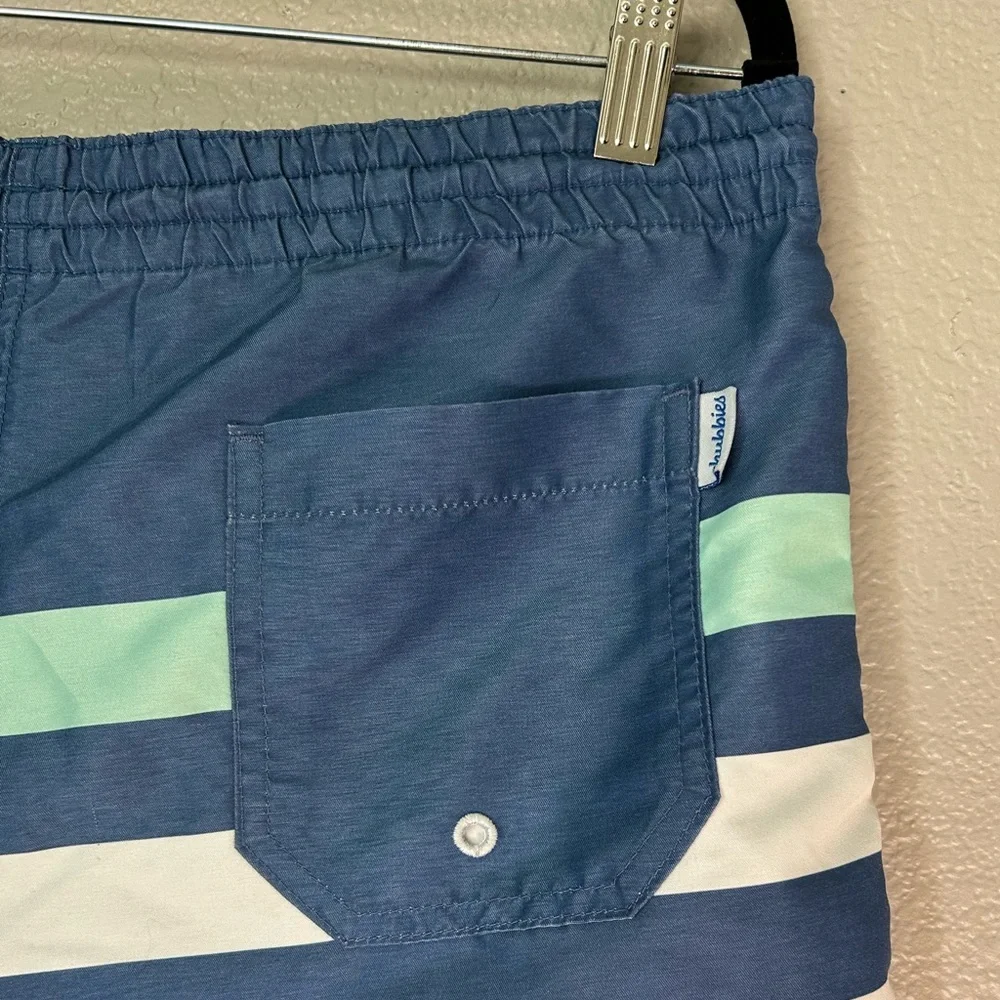 Chubbies 'Me Likey The Stripey' Shortie Classic Swim Trunks Made in USA  Men's M